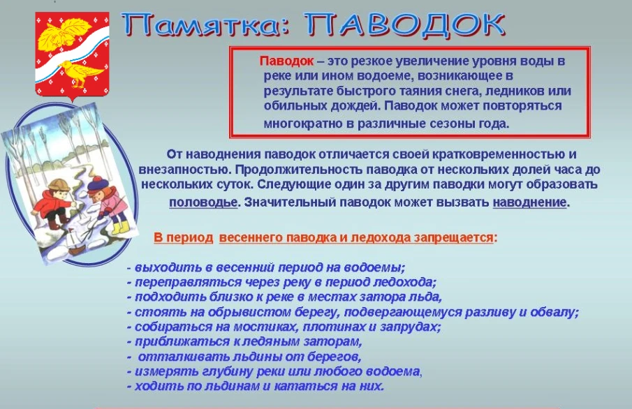 Памятка ПАВОДОК