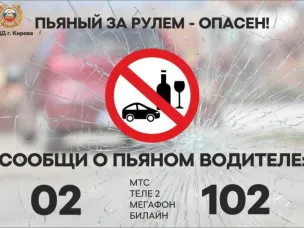 Пьяный за рулем ОПАСНО