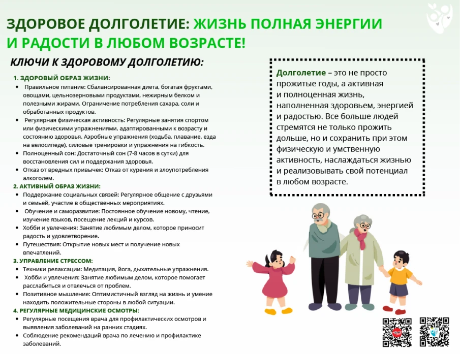 Правильное питание для здорового долголетия