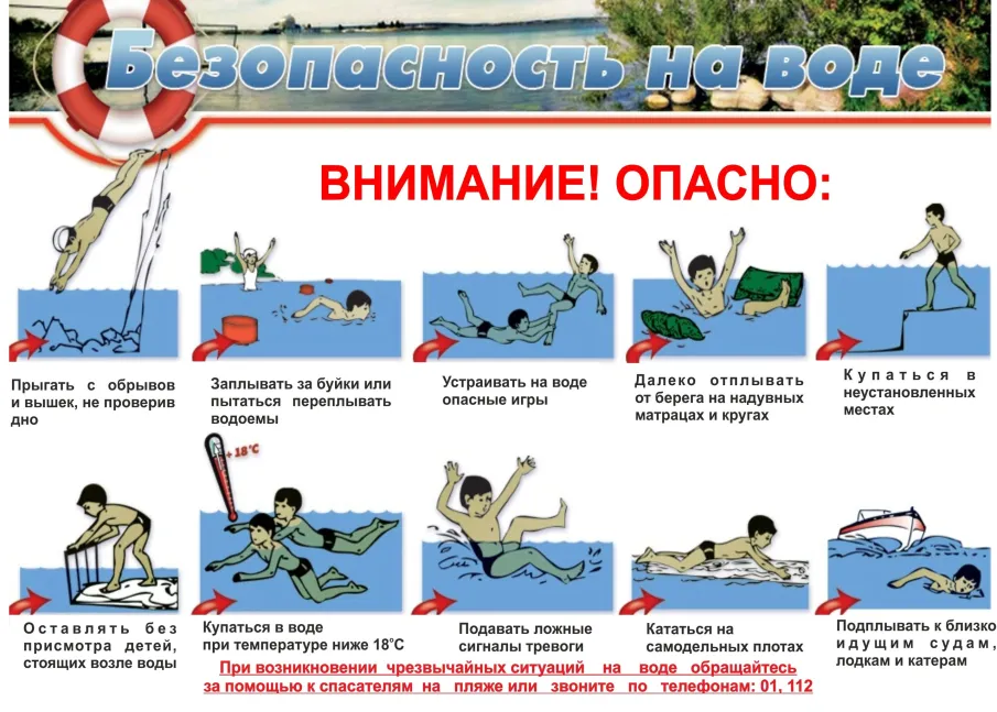 Памятка на воде